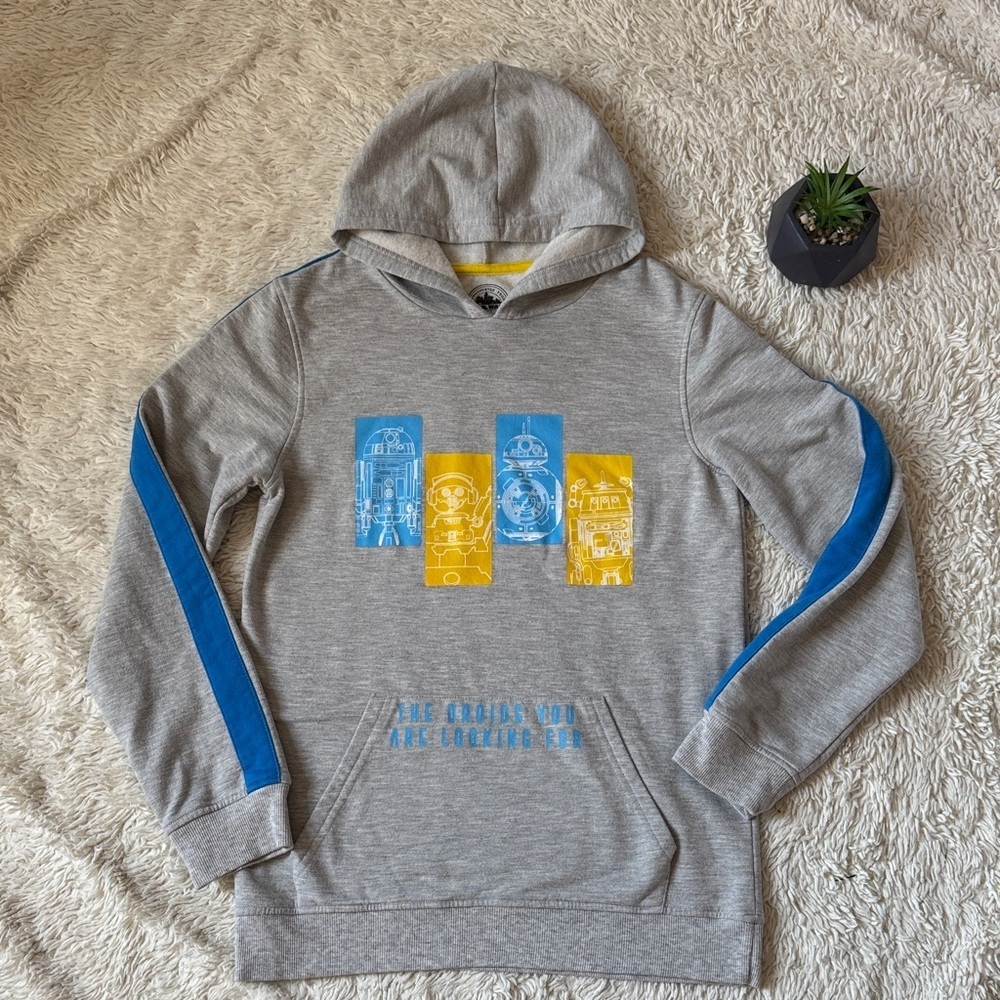 Star Wars Galaxy's Edge Hooded Sweatshirt The Droids You Are Looking For size XL